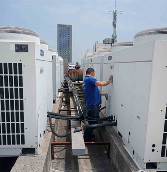 堆龙德庆中央空调制热和不制冷系统维修方法